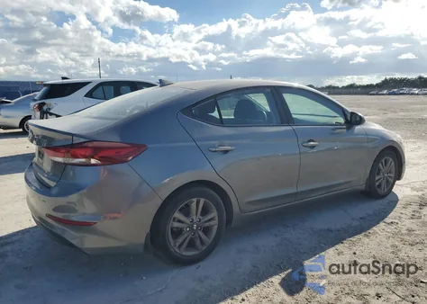 2018 Hyundai Elantra Sel из США, поврежденный, VIN 5NPD84LF9JH334856